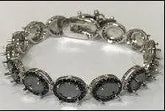 Sterling Silver Semi Mount Bracelet Setting Oval OV 8X6mm - Syzjewelry
